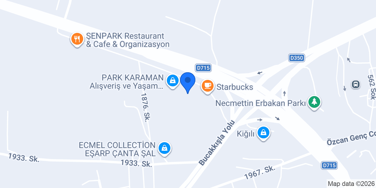 ebebek Park Karaman AVM konumu