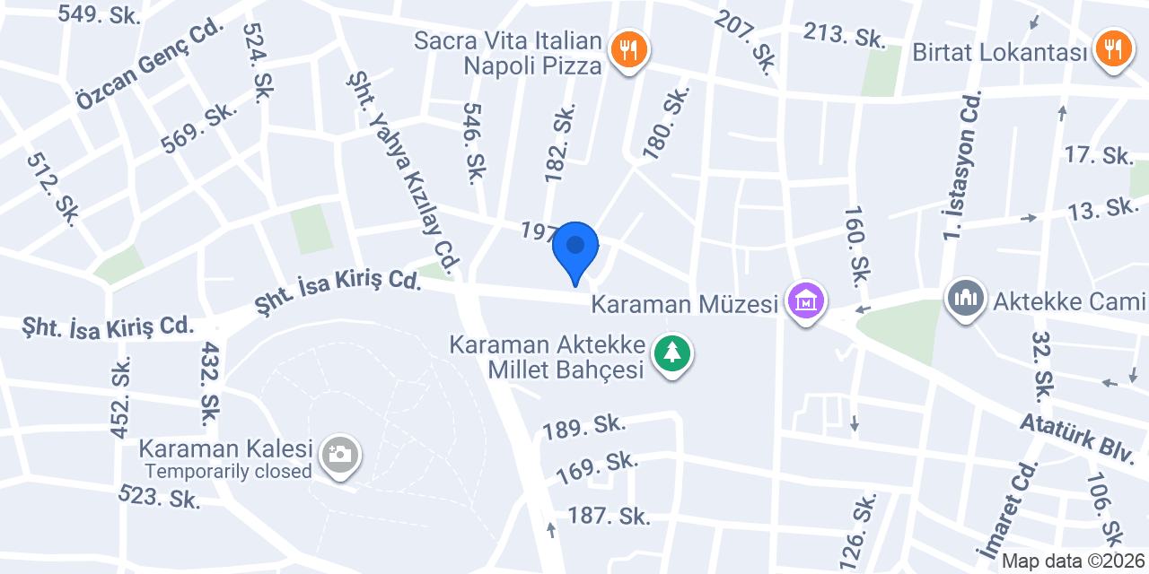 Baran Çiçekçilik konumu