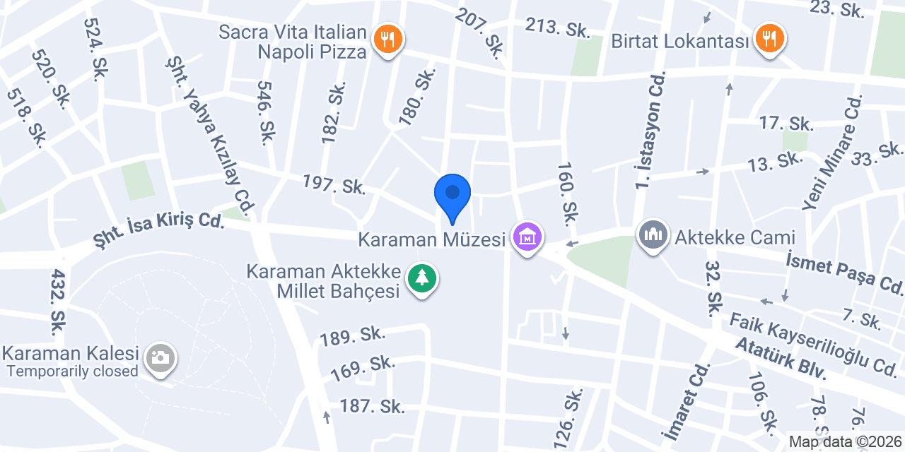 Azm Reklam & Hediyelik konumu