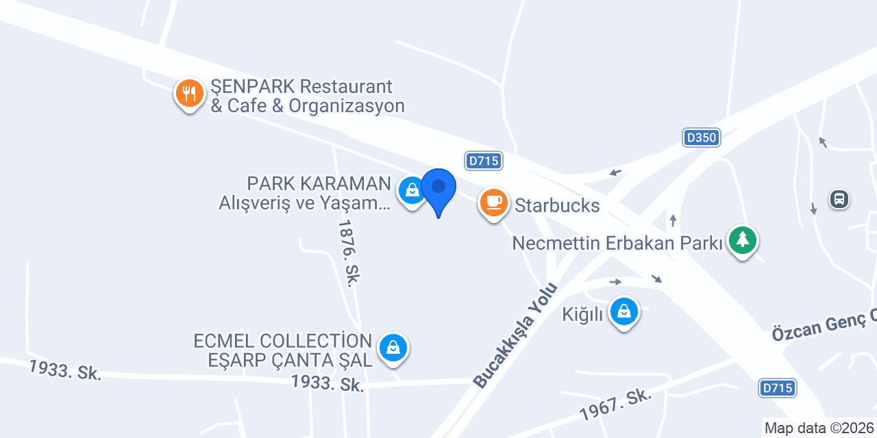 Karaca konumu