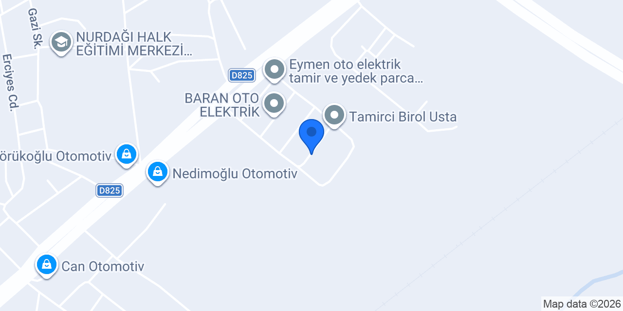 KOZANOĞLU ford yedek parça konumu