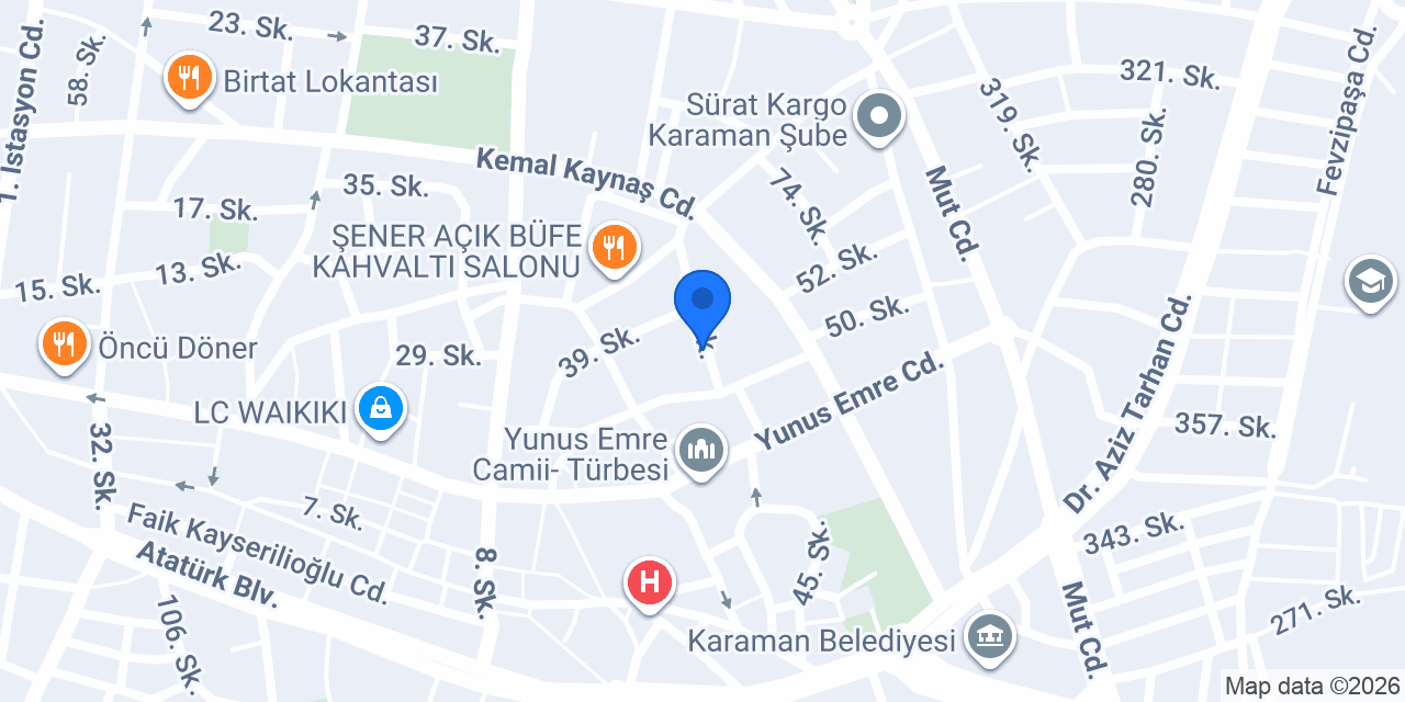 ACARÖZMEN HUKUK BÜROSU konumu
