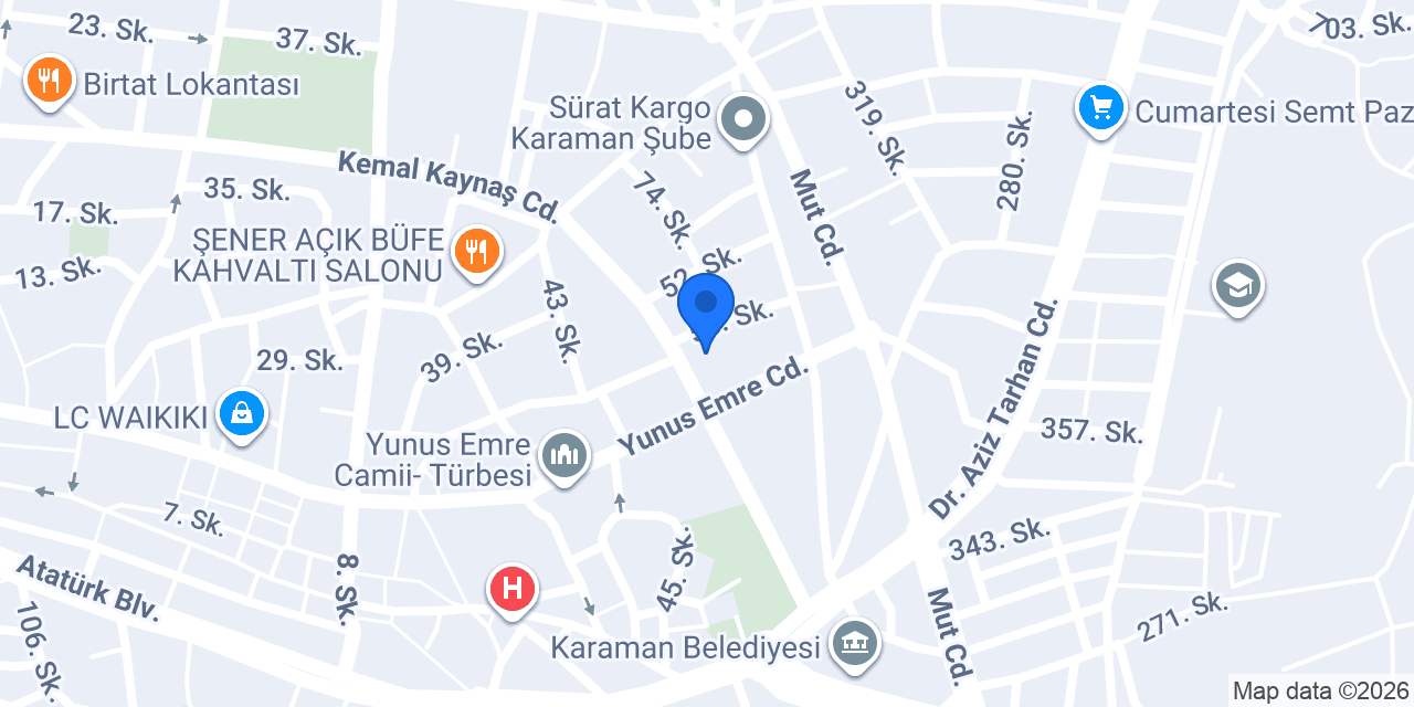 Özer Elektronik konumu