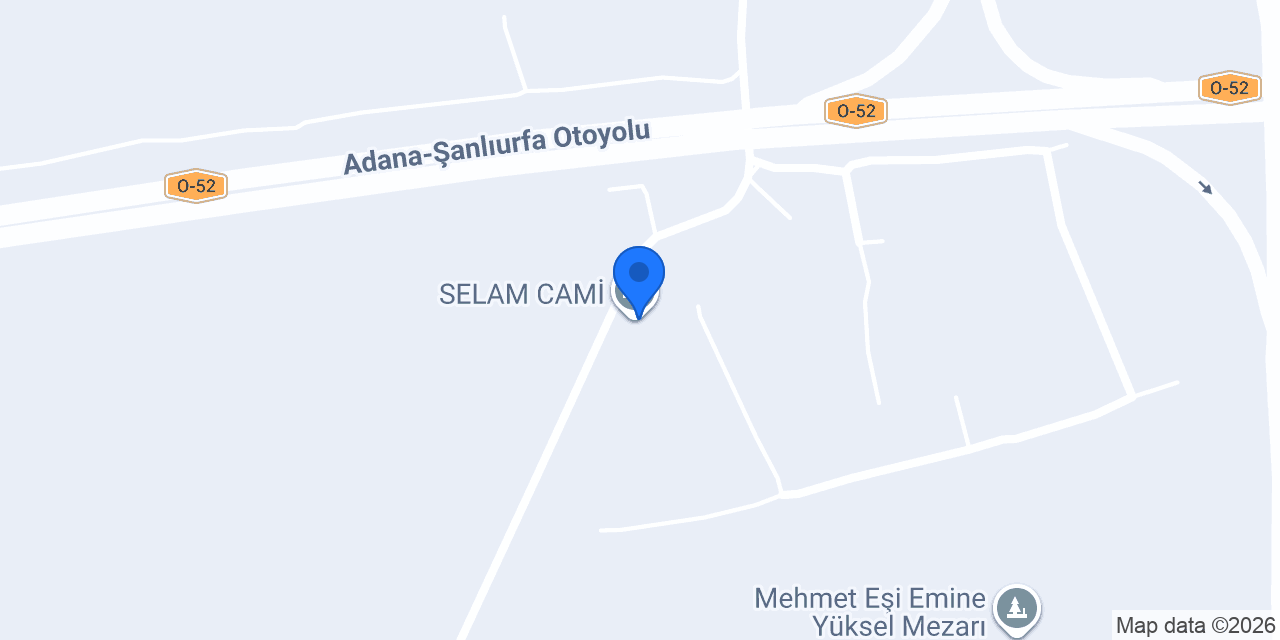 SELAM CAMİ konumu