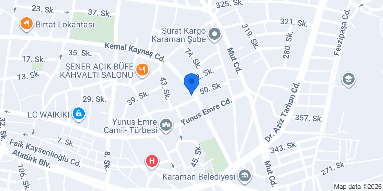 TARTAN SİGORTA konumu
