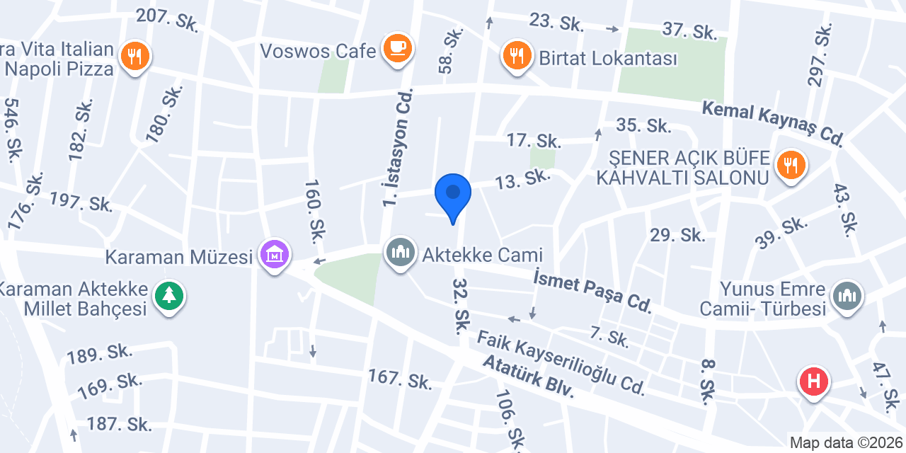 Aksu Av konumu