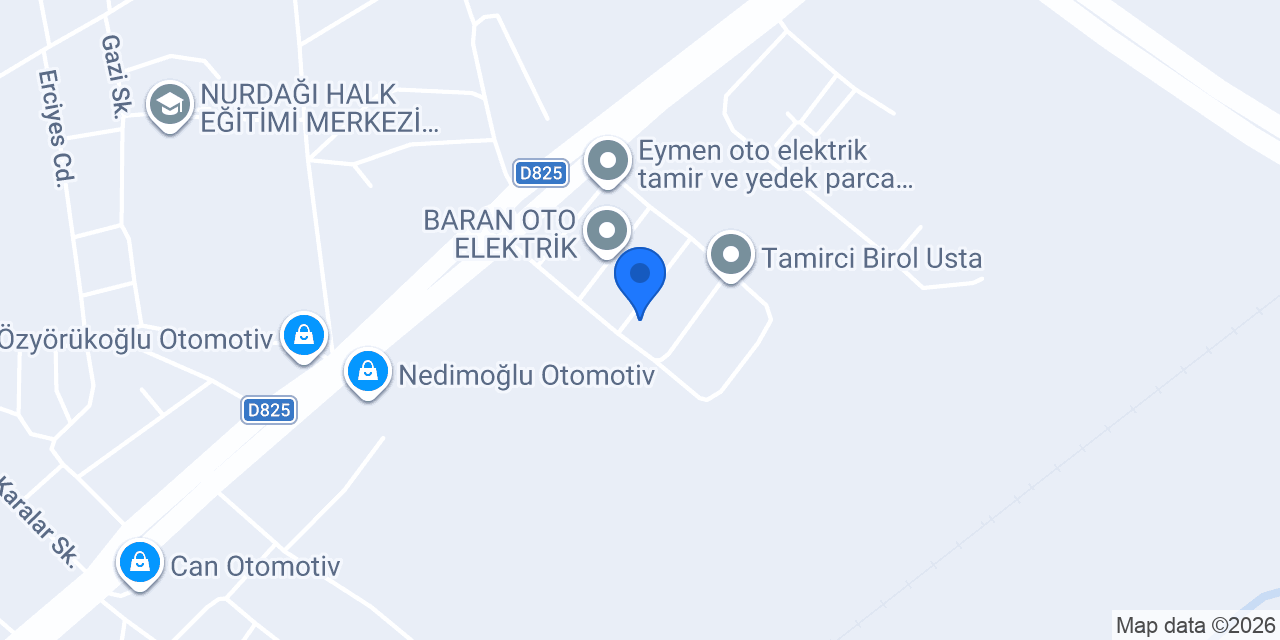 YILDIZ OTO AKSESUAR ( HY) konumu