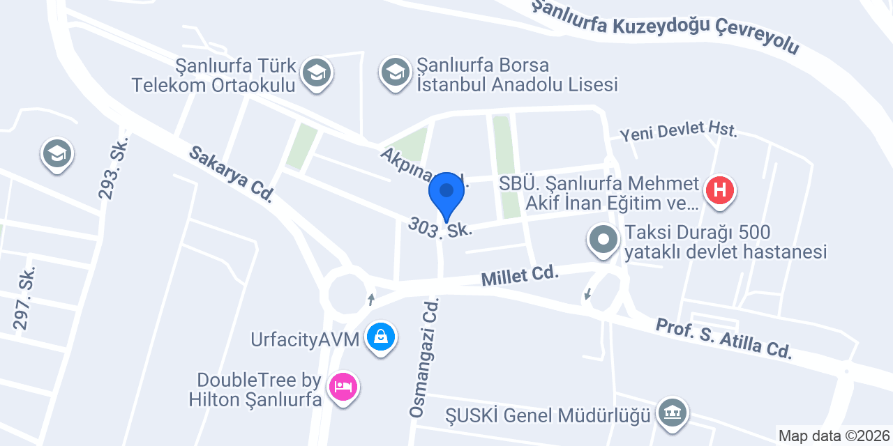 İstanbul İskender döner Urfa konumu