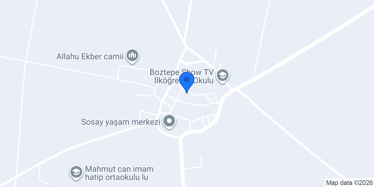Gökçe atomcusu konumu