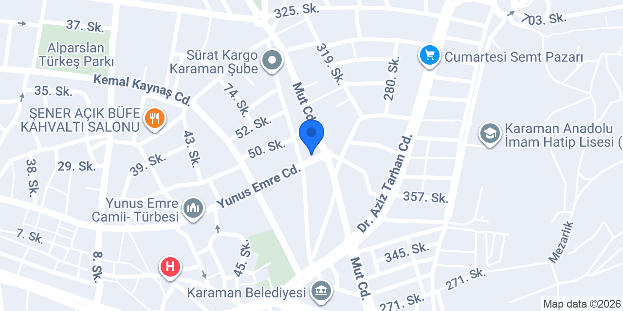 Atay Elektrik Aydınlatma konumu