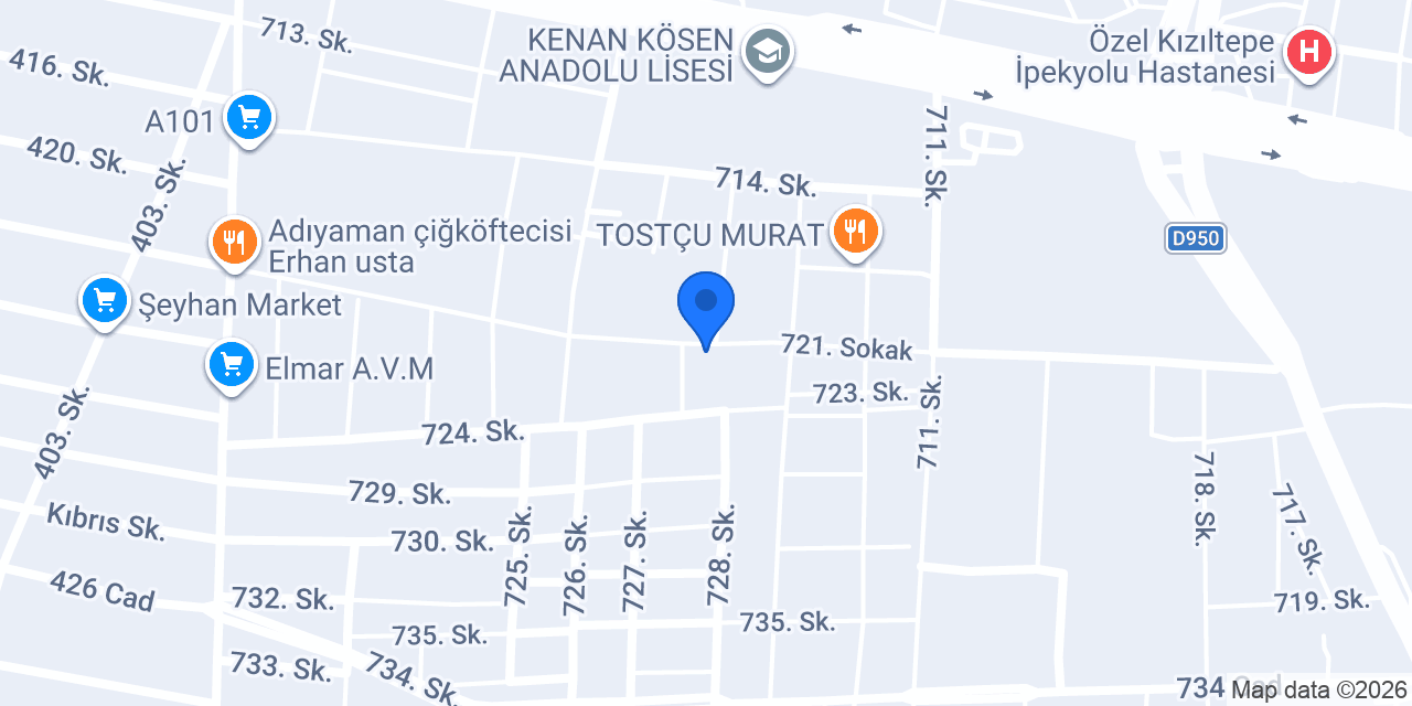 Damla Su polyester konumu