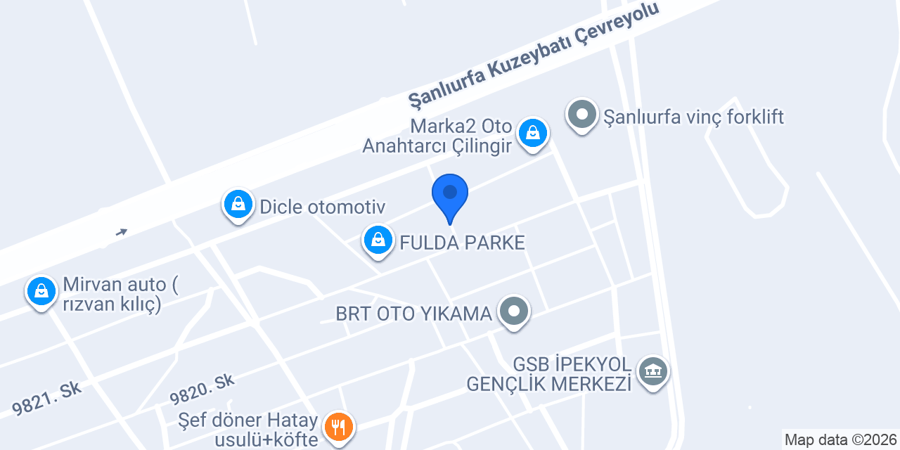 Şantürk sucukları konumu