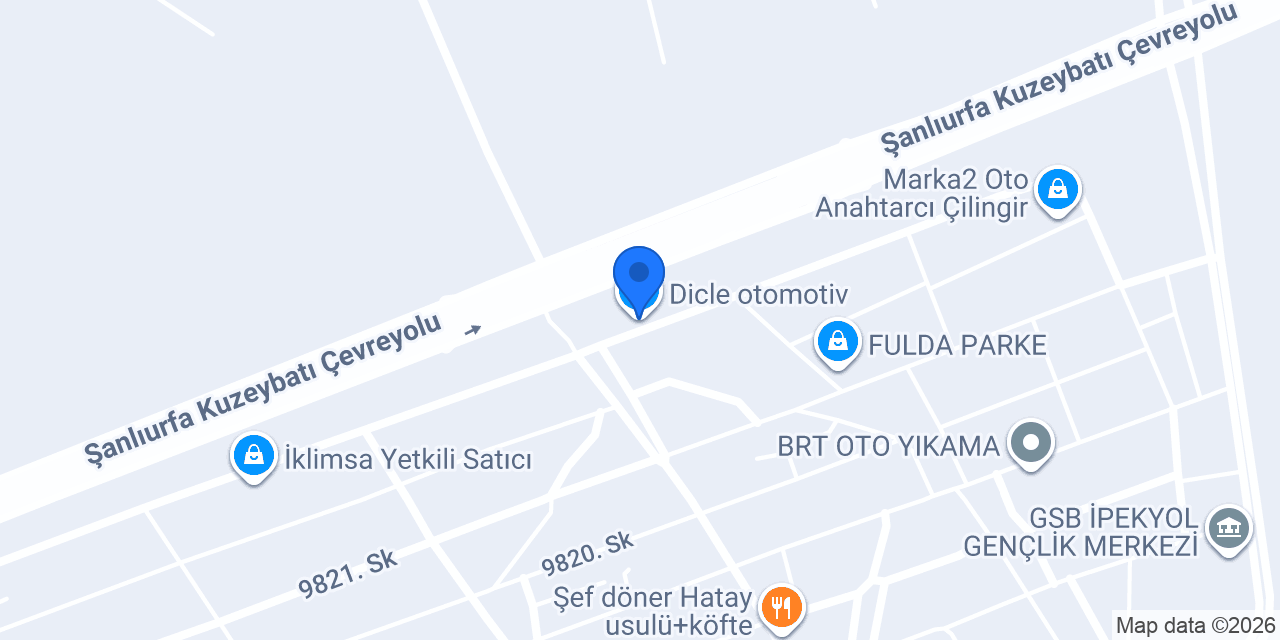 Dicle otomotiv konumu