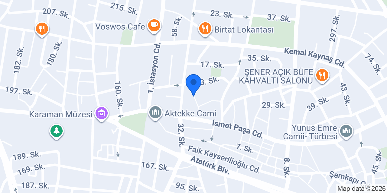 LUX DÖNER konumu