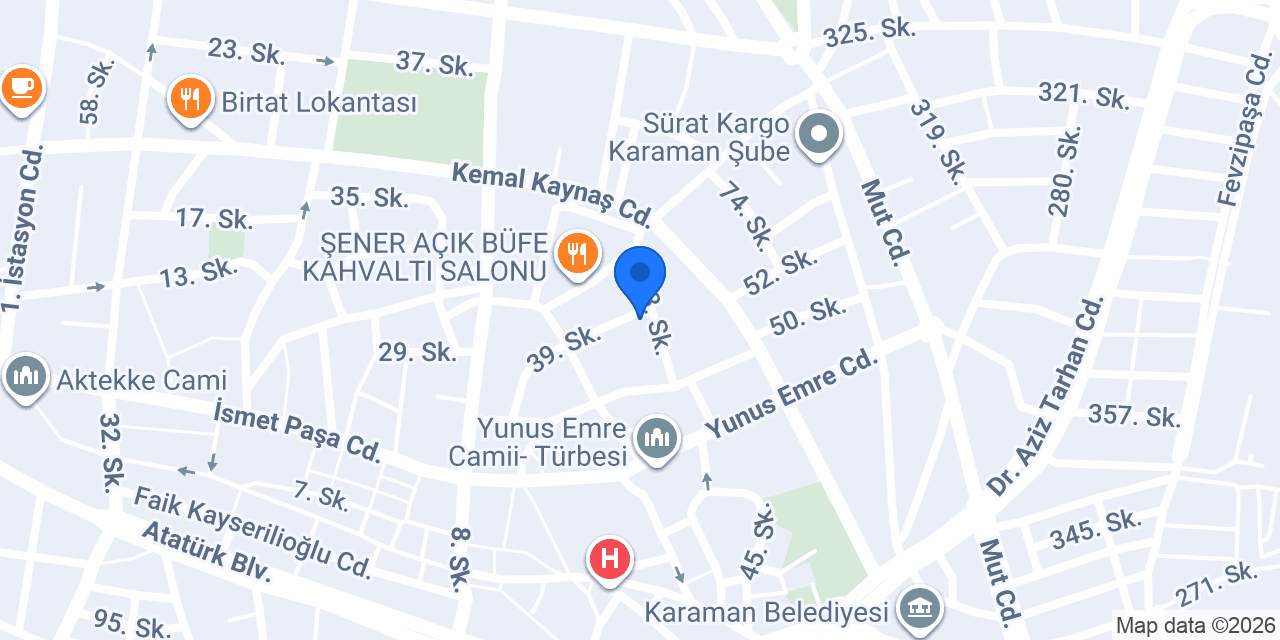 Yaşam Emlak konumu