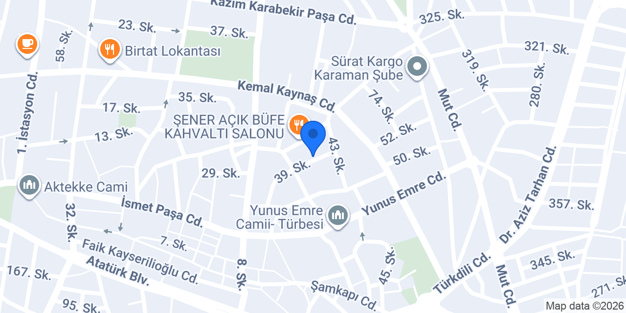 ŞANLITÜRK SELİM HALI & MOBİLYA VE PERDE konumu