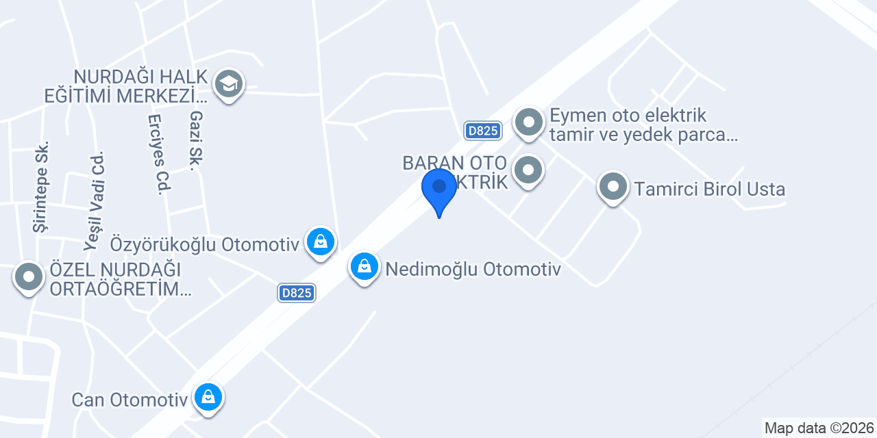 YÜKSEL AUTO konumu