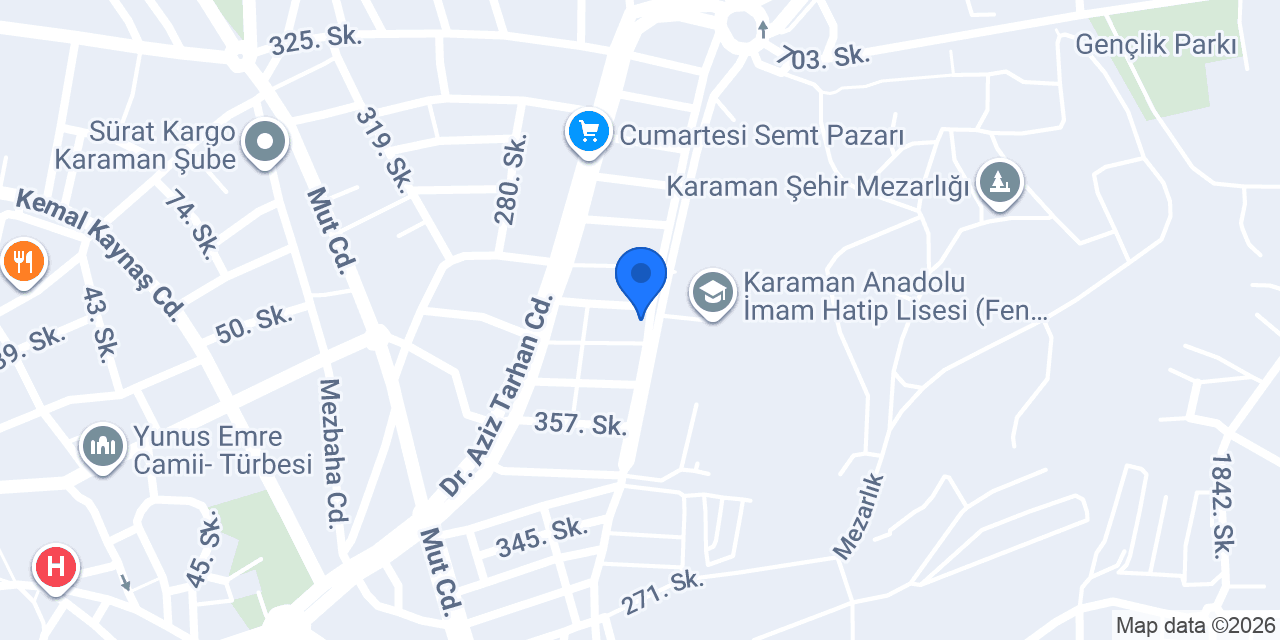 Yavuz Reklam konumu