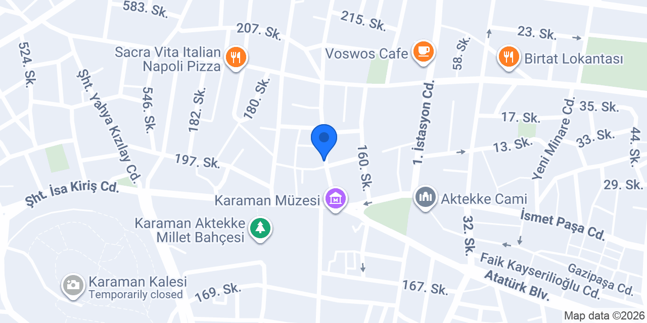 Kanaat Motor konumu