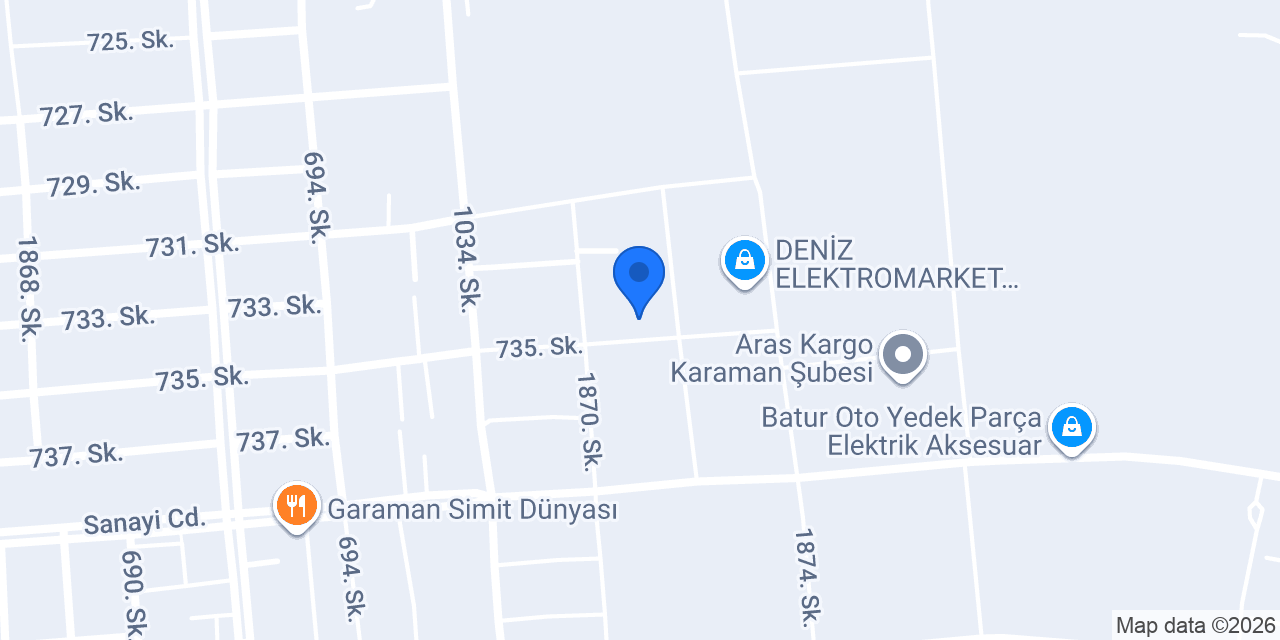 Mobiland Karaman konumu