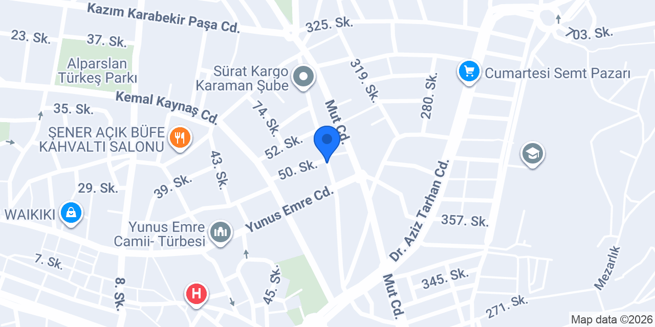 Çobanoğlu Yapi konumu