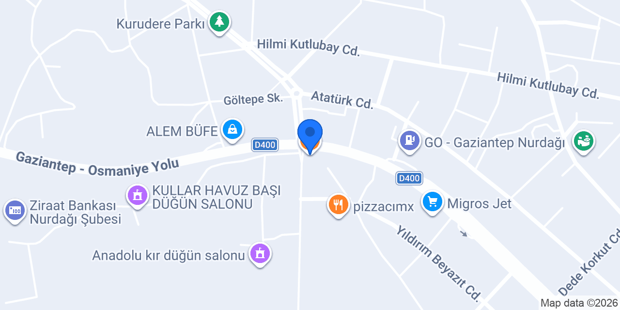 KOMAGENE NURDAĞI konumu