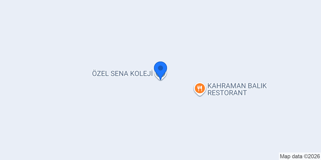 ÖZEL SENA KOLEJİ konumu