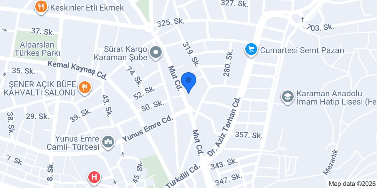 Uğur Çelik Kapi konumu
