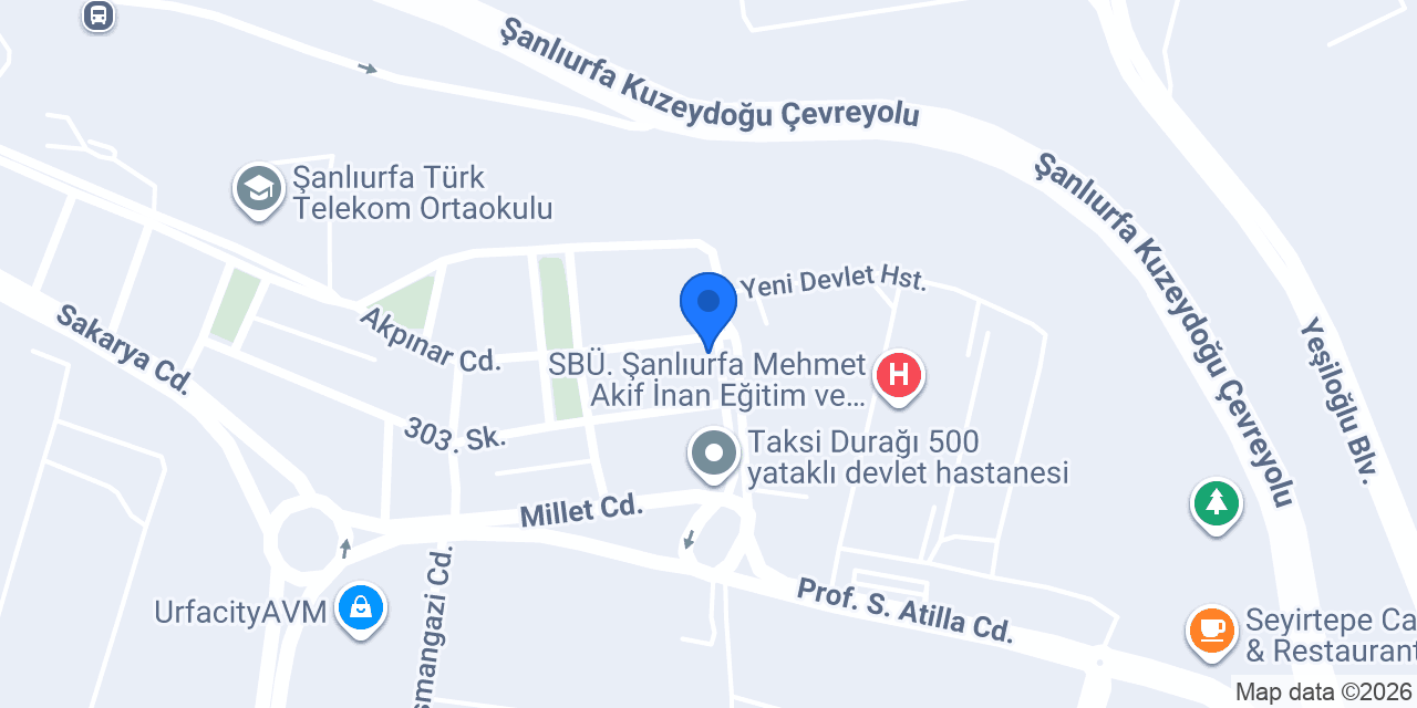Florya Eczanesi konumu