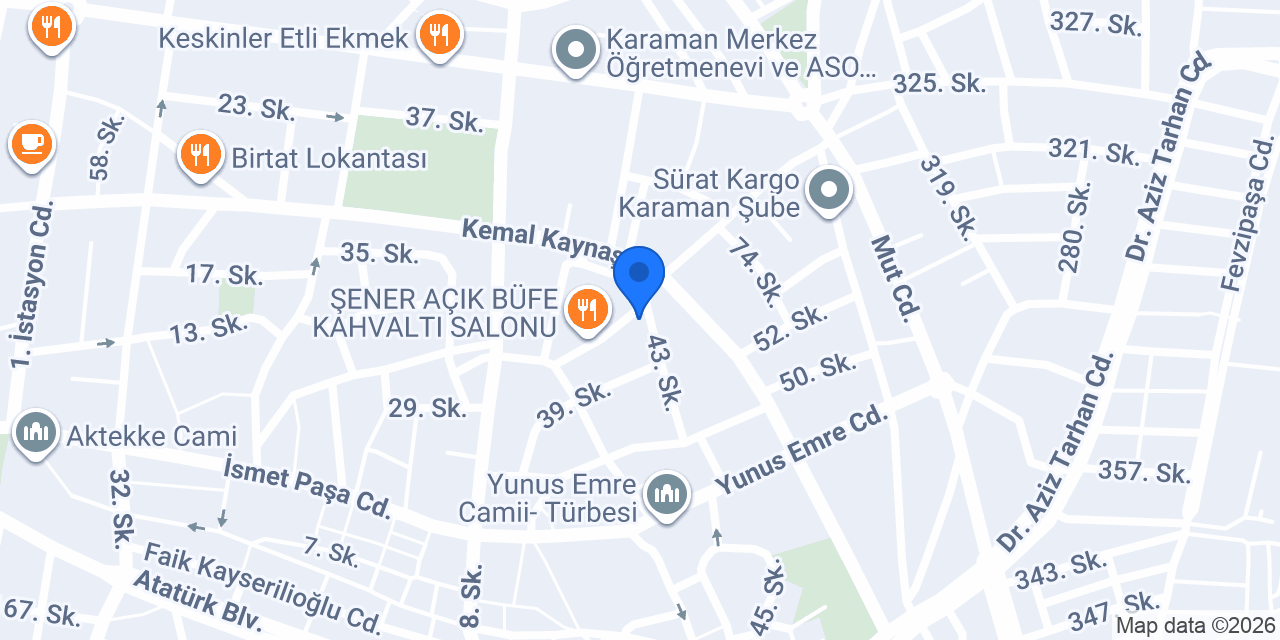 Puffy | Karaman konumu