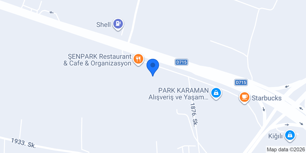 Özel Karaman İsabet Okulları konumu