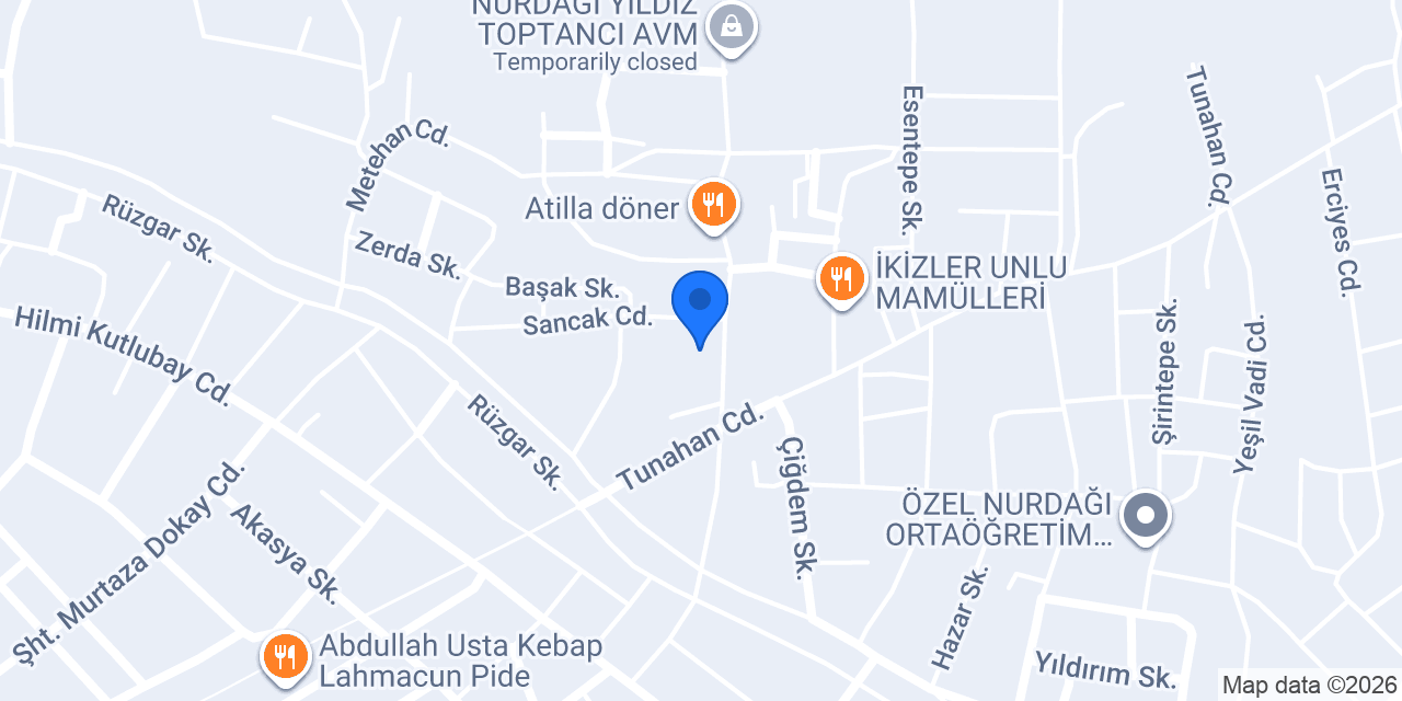 Dal Rent A Car konumu