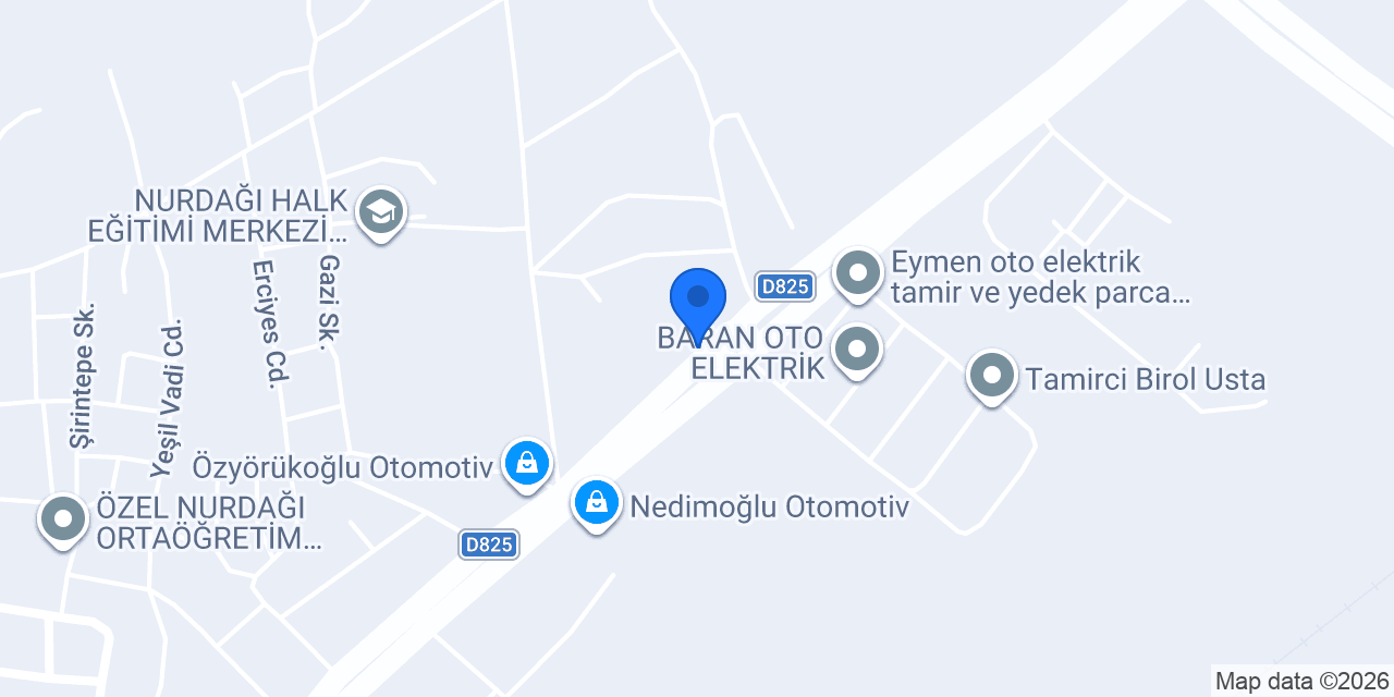 Seyidoğlu Gümüş Otomotiv konumu