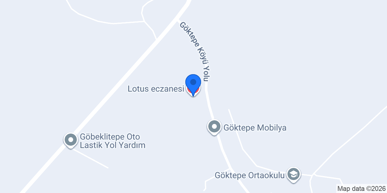 Lotus eczanesi konumu