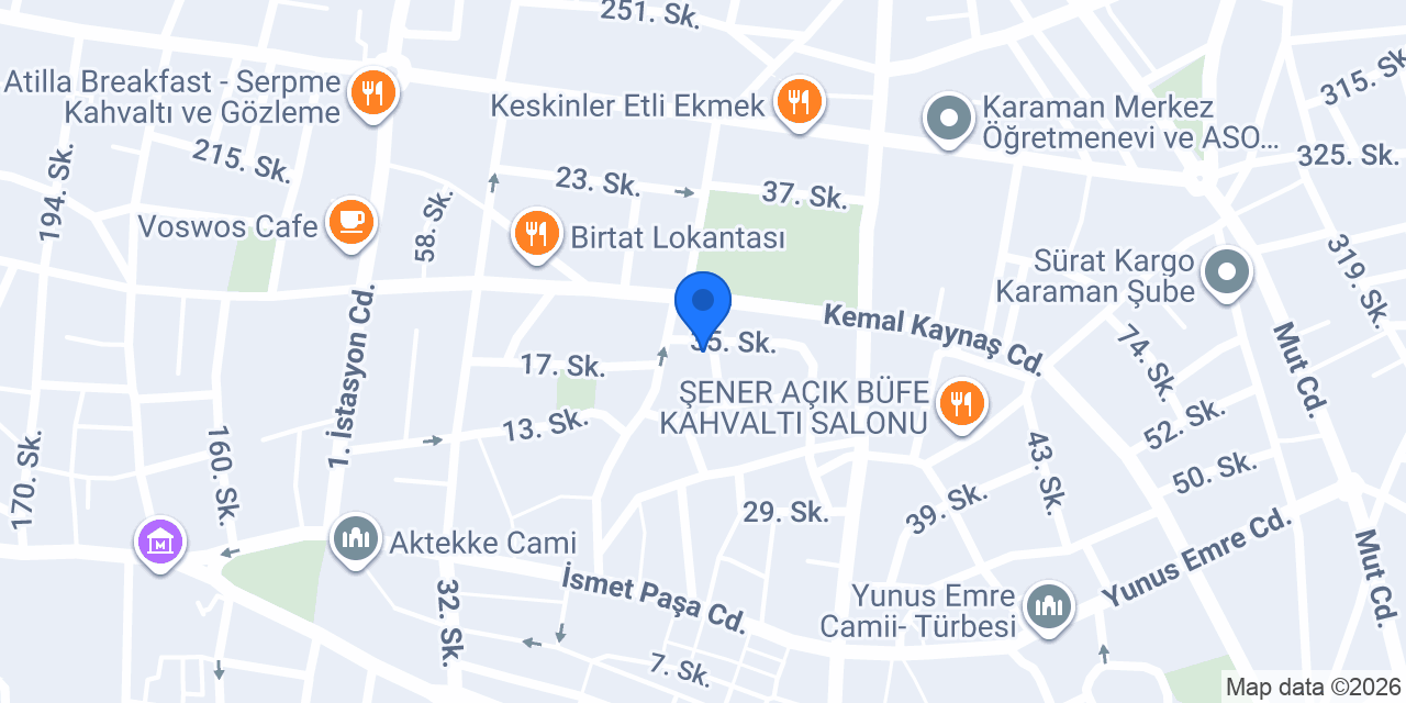 Aksigorta konumu