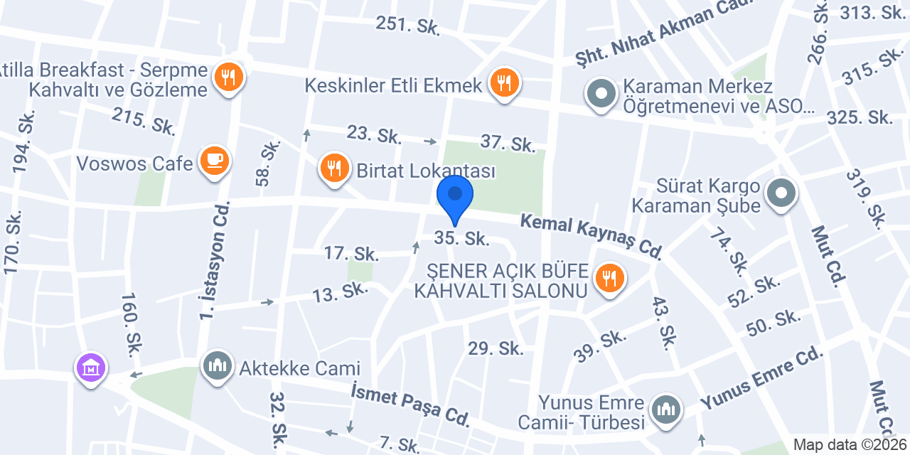 Güven Sakatat konumu