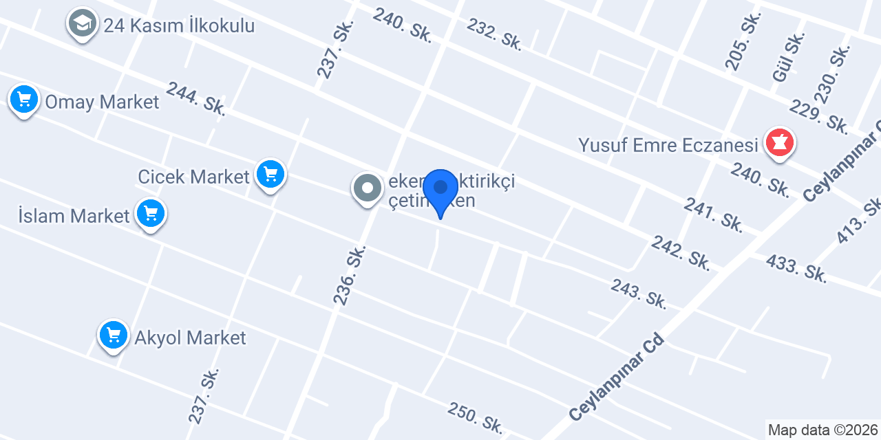 Yasak elektirikçi konumu