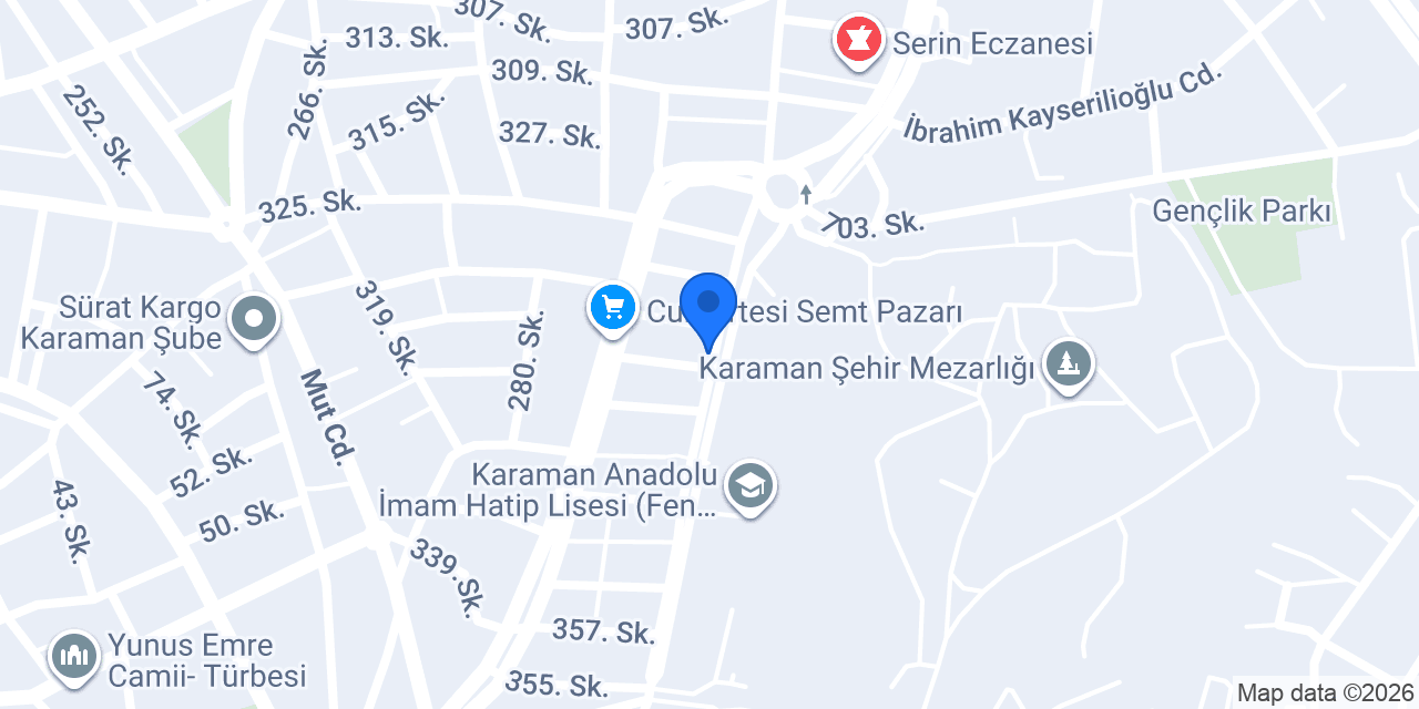 Sude hair studio konumu