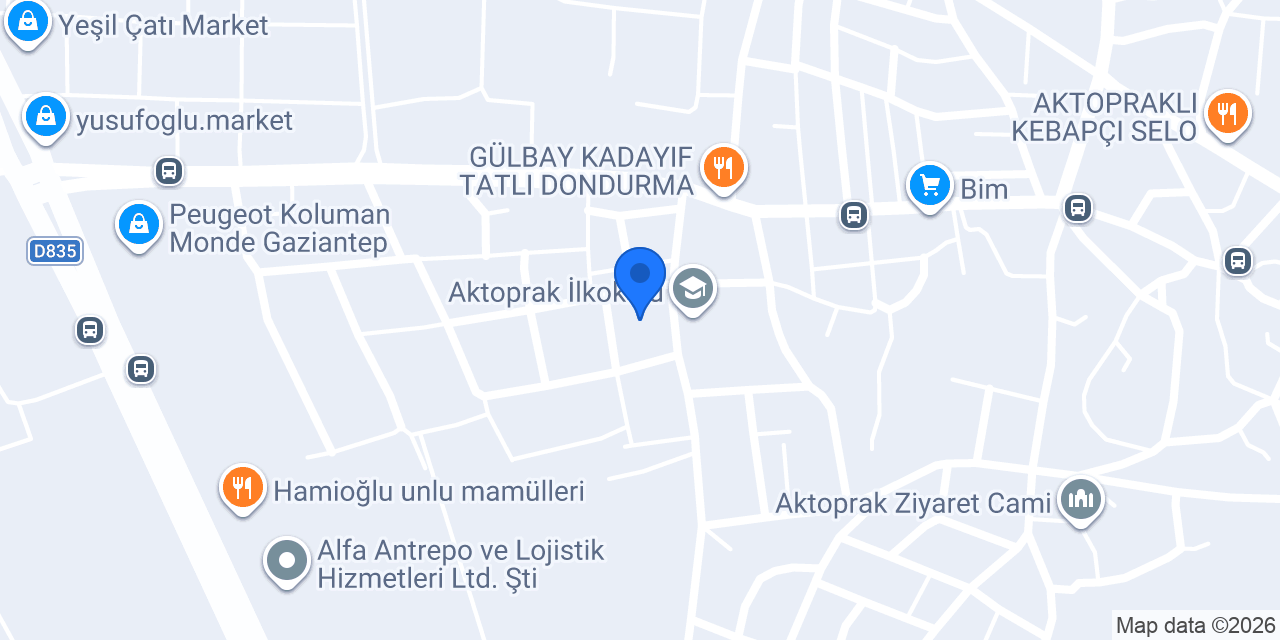 AKTOPRAK KIZ ÖGRENCİ YURDU konumu