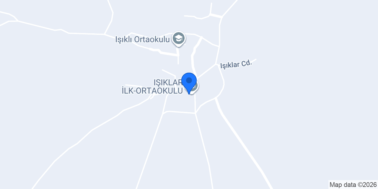 IŞIKLAR İLK-ORTAOKULU konumu