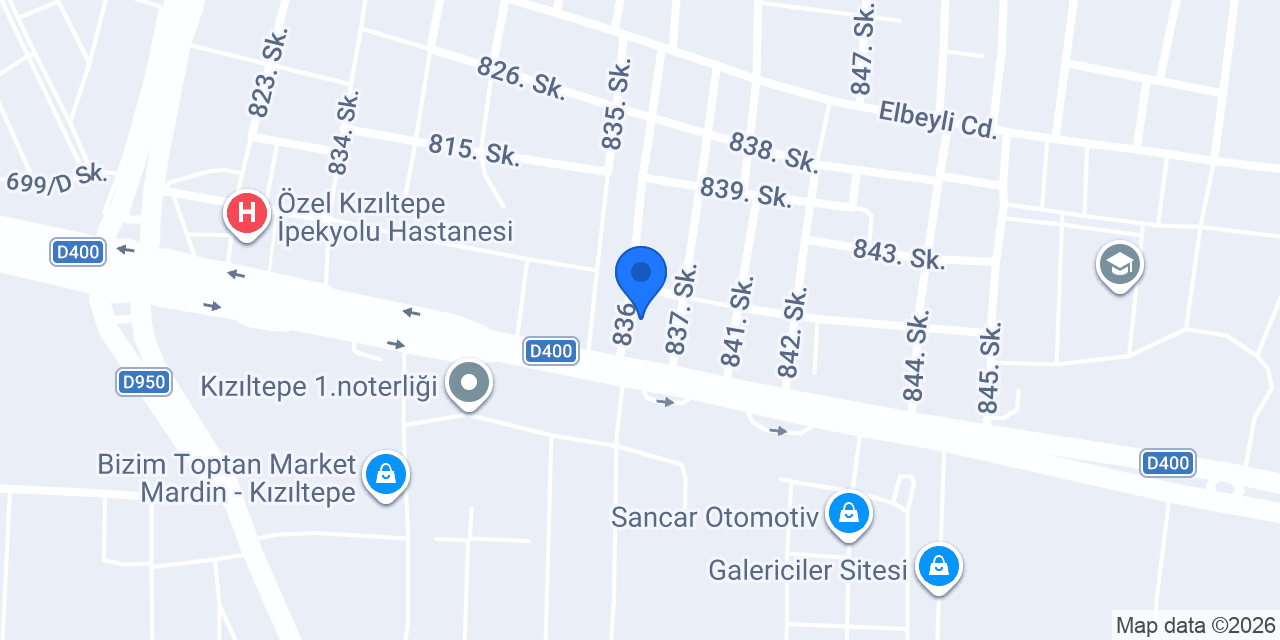 Topraklar dizel konumu