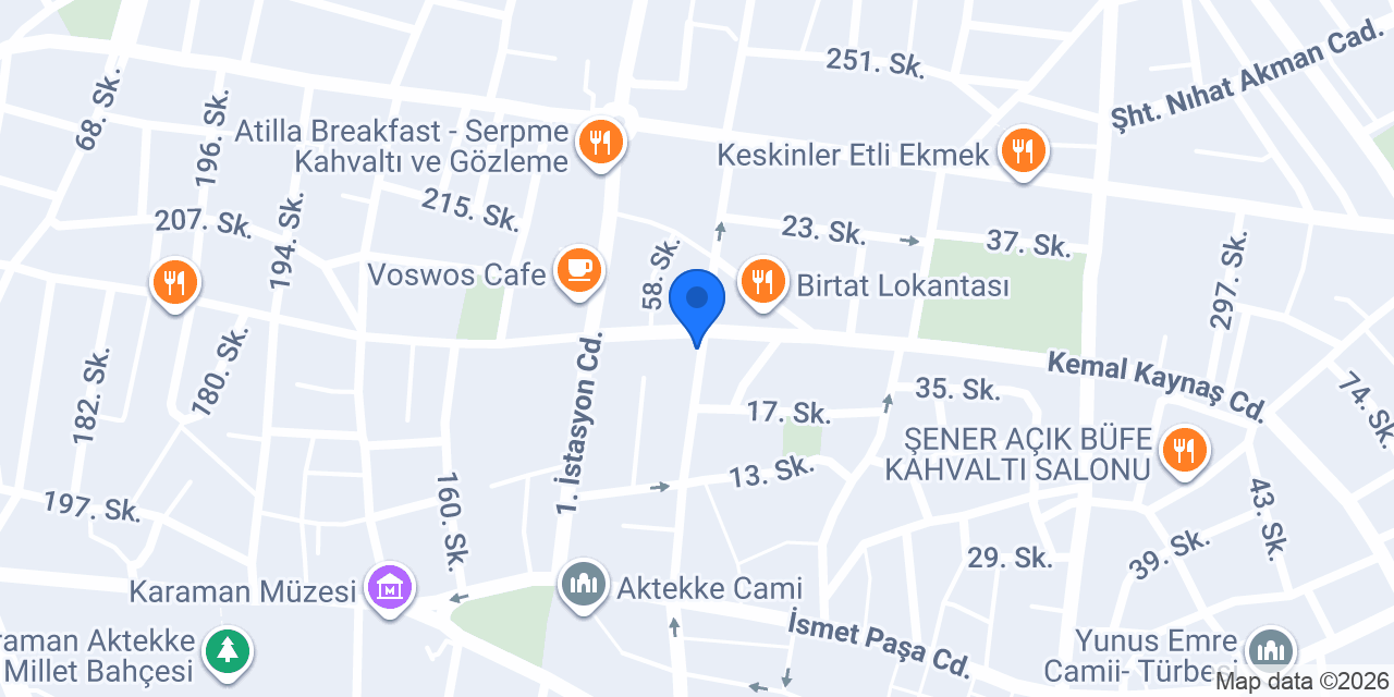 TEKELİKA konumu