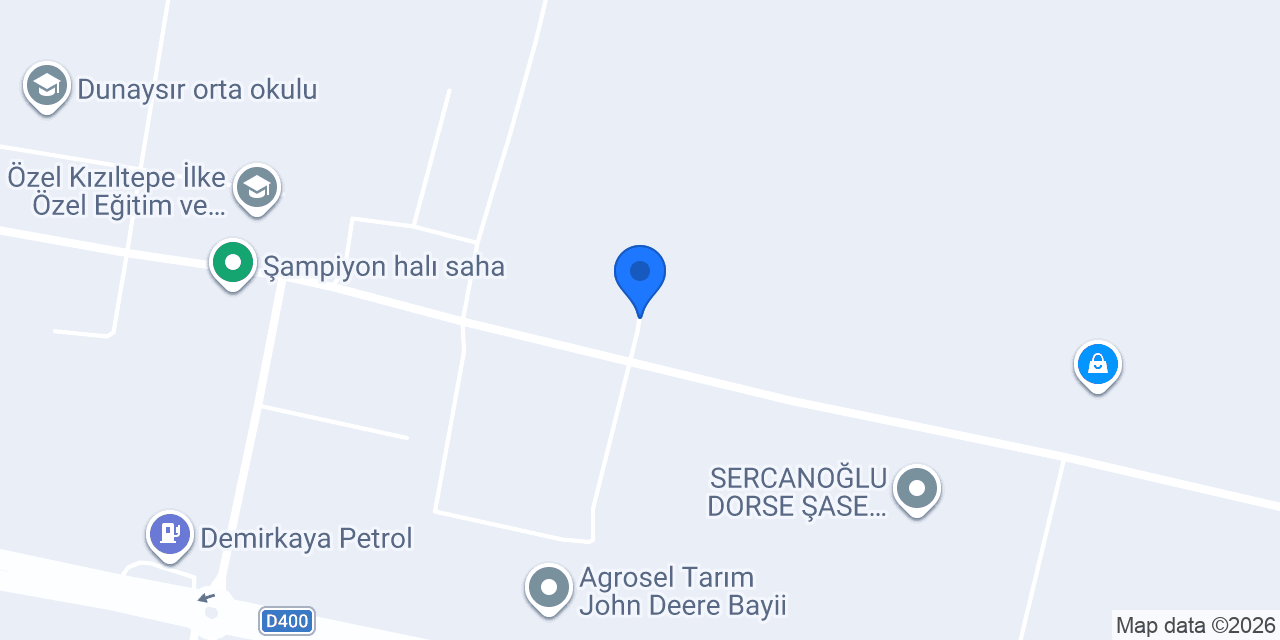 Aksa vinç konumu