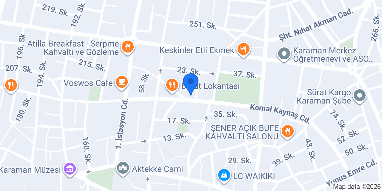 Süleyman Göktürk konumu