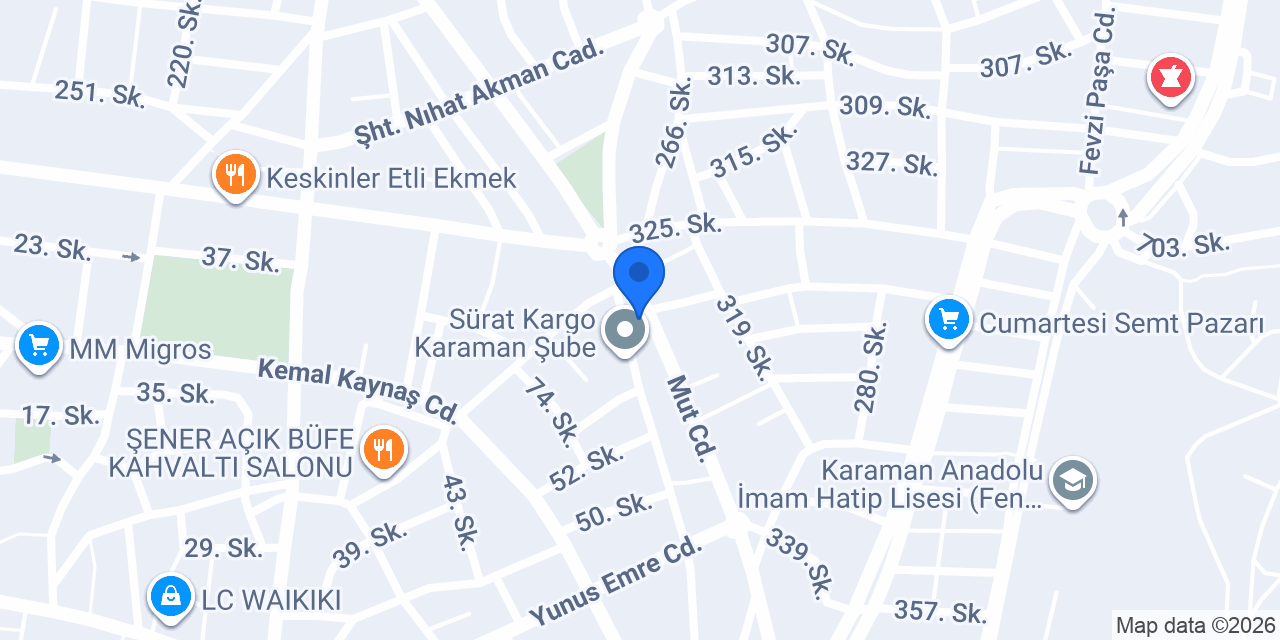 Nova İnşaat konumu