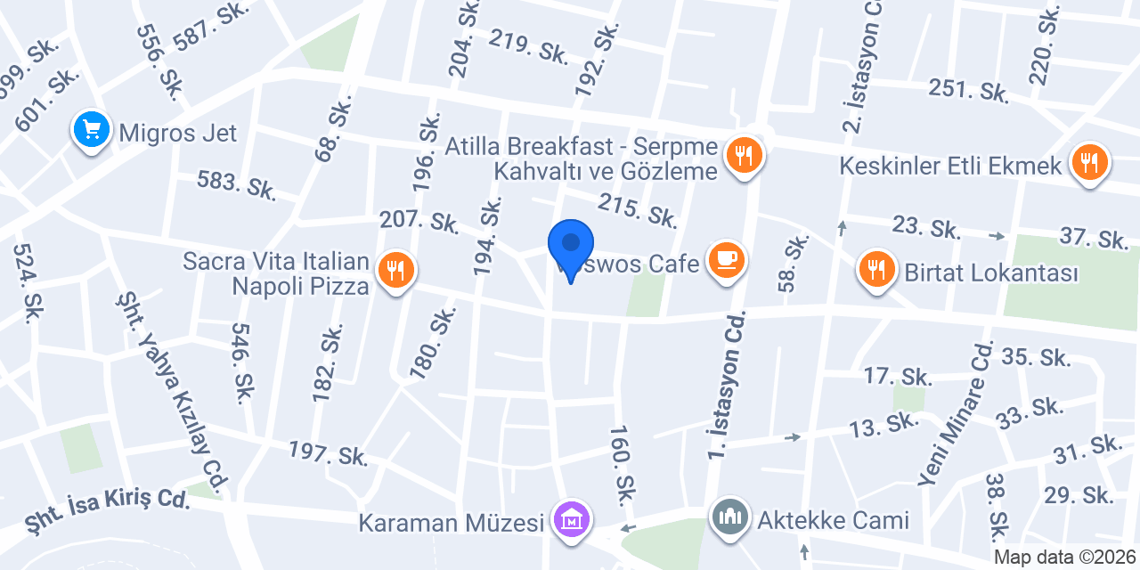 NAZLI MOTOR konumu