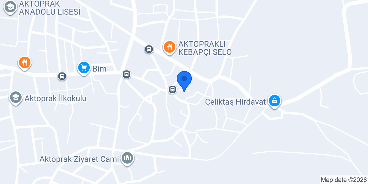 Altın Satır Et Pazarı konumu