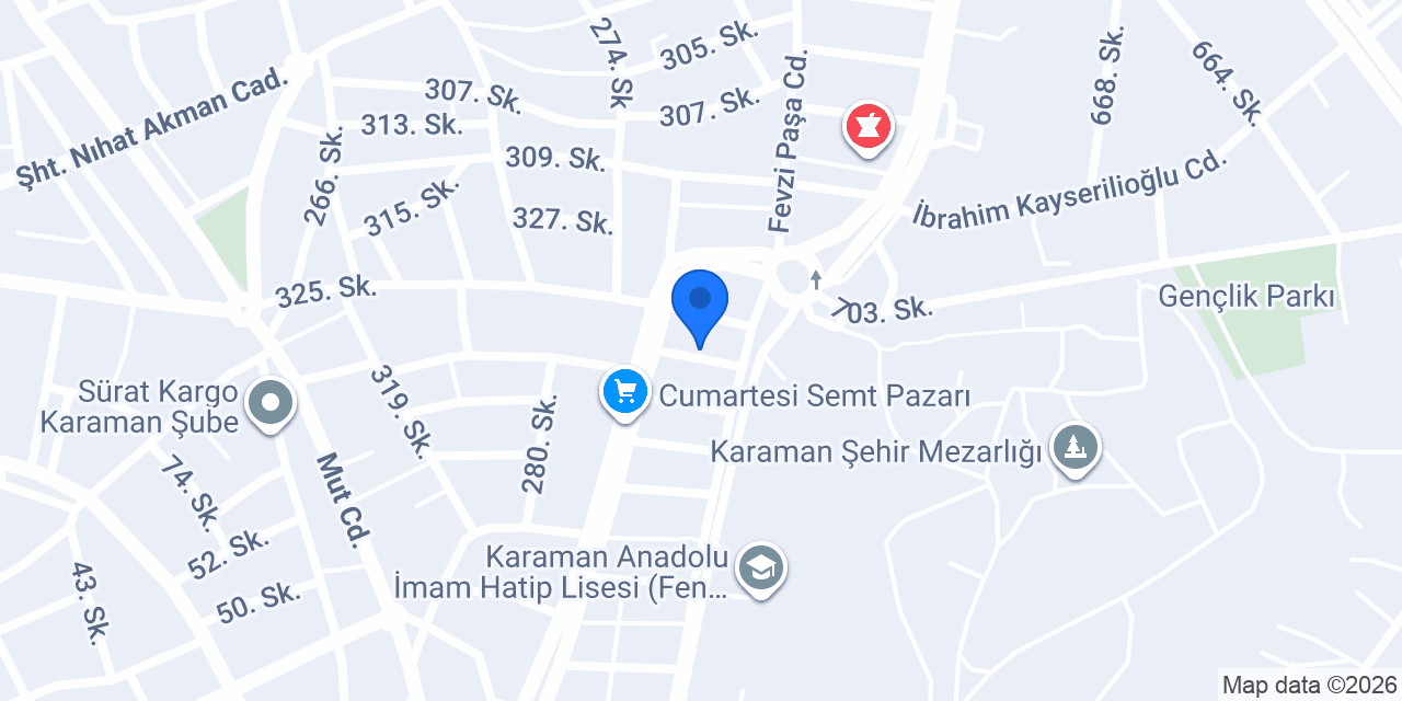 KARAMAN TEKNİK SOĞUTMA (Vahit CEYLAN) konumu