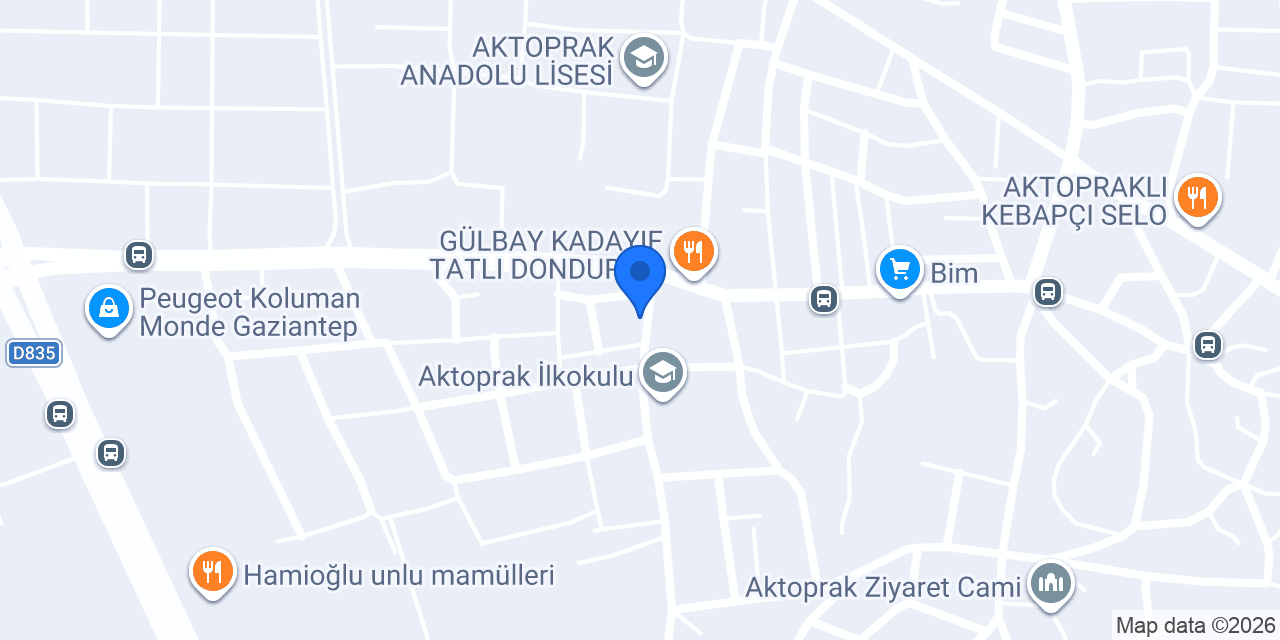 Candemir veteriner Kliniği konumu