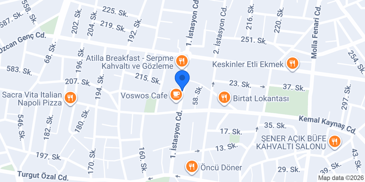 Mama's Burger Karaman konumu